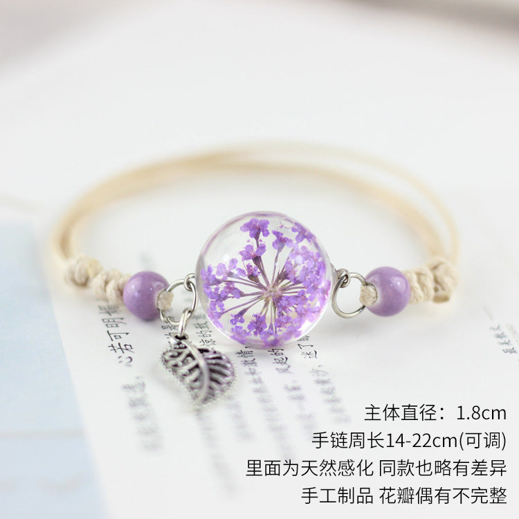 Cute Fresh Korean Ice Cream Candy Ice Crystal Bracelet