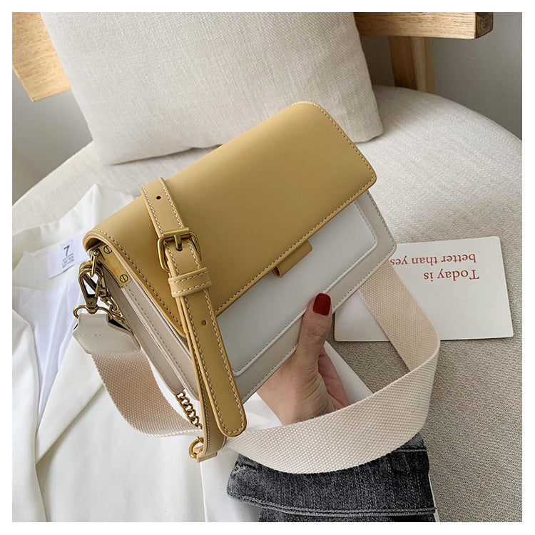 Sen small bag women 2019 summer new ins matcha green small square bag simple chain shoulder messenger bag