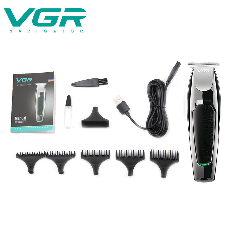 VGR030 electric hair clipper oil head electric clipper shaving head 0 cutter head carving bald barber scissors wholesale cross-border new