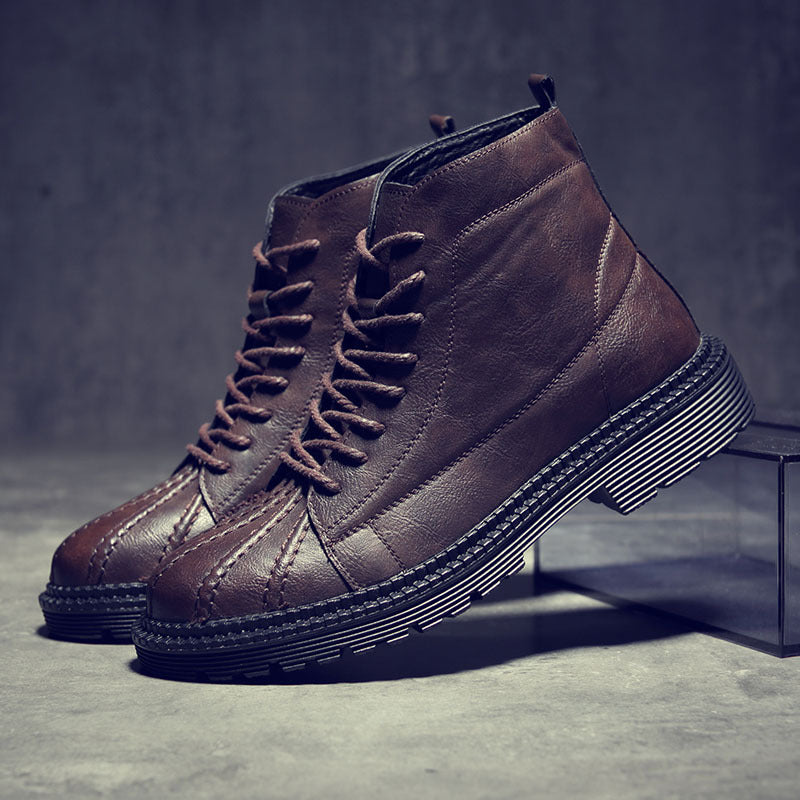 Large size cross-border pointed Chelsea boots British sets of leather boots business men's boots one generation model S08-A