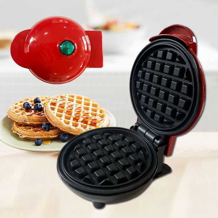 Baked waffle machine small household mini abrasives commercial function muffin machine small double-sided heating electric cake supply