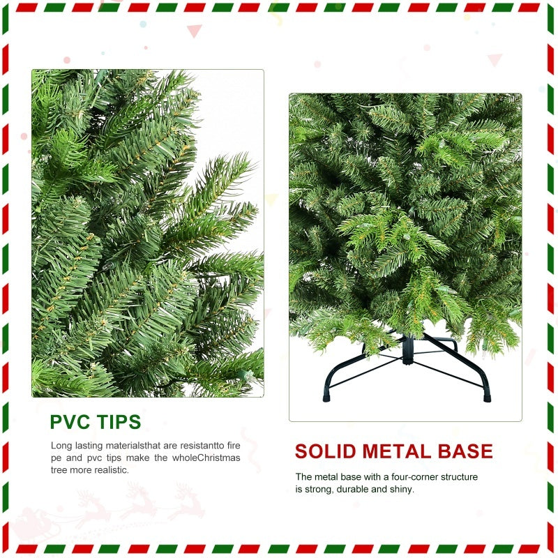 PE, PVC Christmas Tree, Green