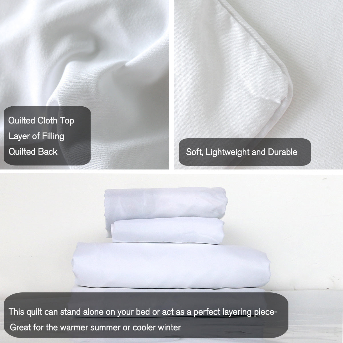 3-piece Set Of Simple And Fresh Blue And White Floral Duvet Cover, Polyester Bedroom Decoration Bedding Set Twin Full Queen King Size