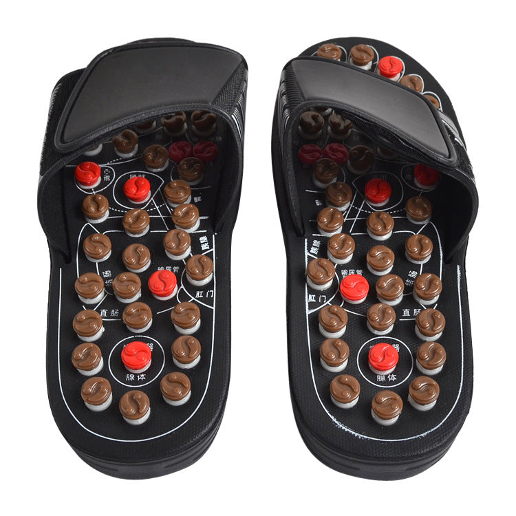 Foot God Taiji acupoint magnetic therapy spring massage shoes Health massage shoes Spring massage slippers Factory wholesale