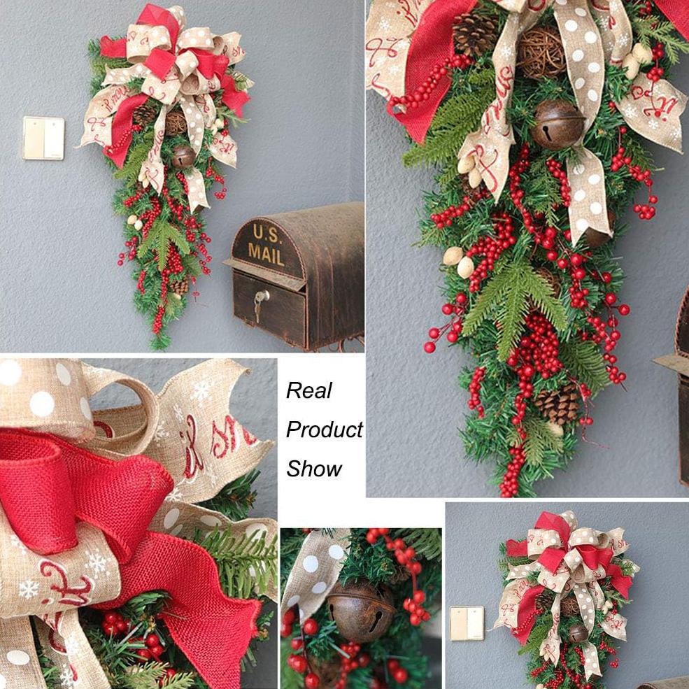 A Christmas Door Hanging Christmas Decorations Holiday Accessories Birthday Party Supplies