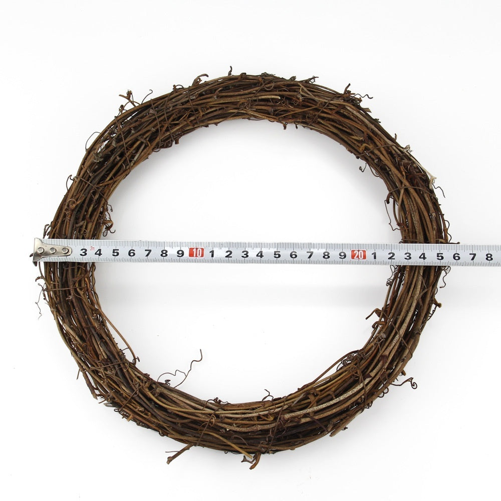 Christmas Bracelet Garland Wreath Rattan Window Site Layout