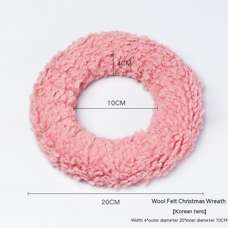 Christmas Bracelet Garland Wreath Rattan Window Site Layout