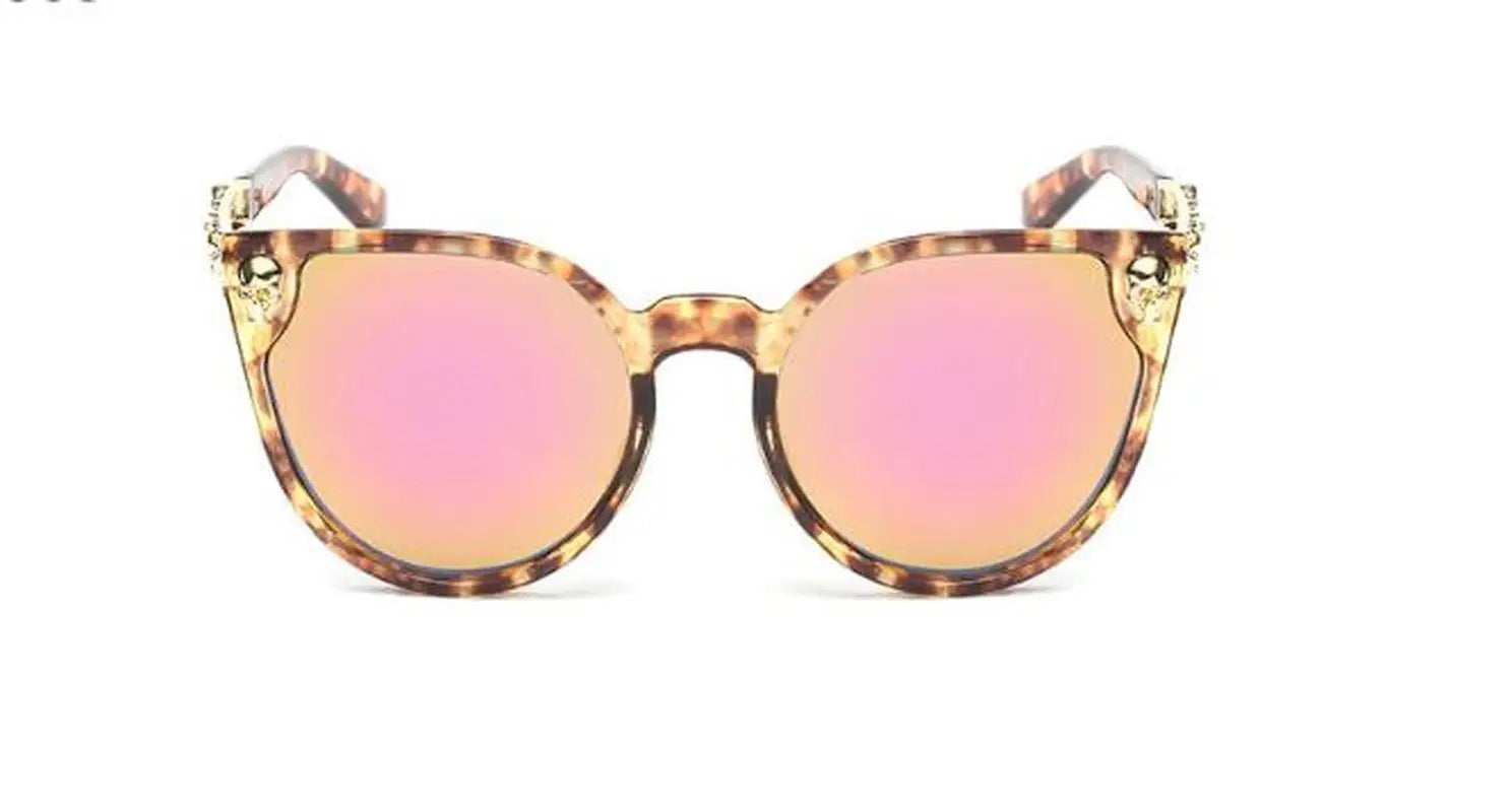 Fashion Sunglasses Women Luxury Brand Designer Classic Skull Sun Glasses For Ladies UV400 Anti-Reflective Female