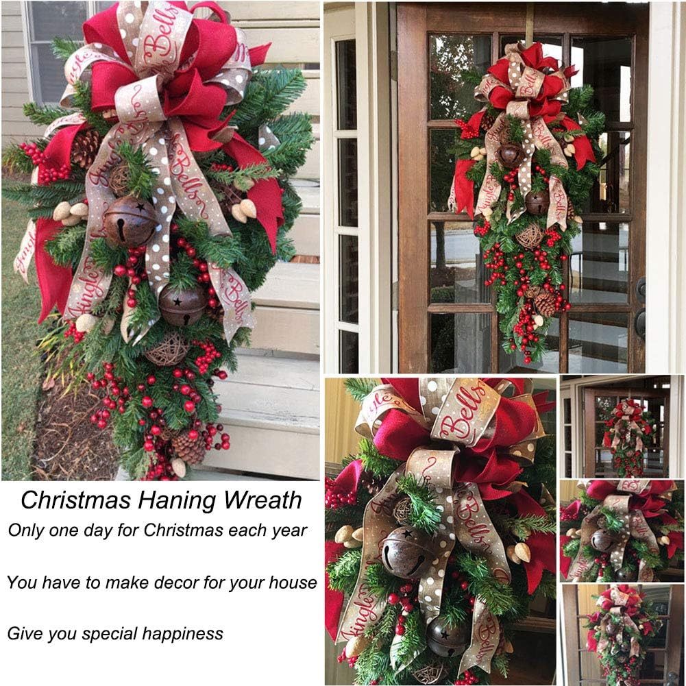 A Christmas Door Hanging Christmas Decorations Holiday Accessories Birthday Party Supplies