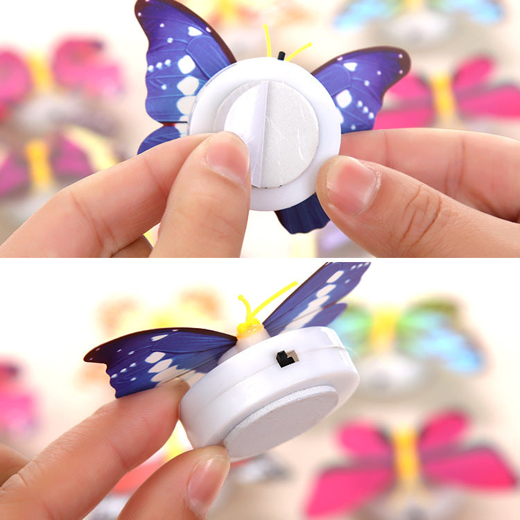 Decorative Glowing Butterfly  Creative Pasteable Night Light