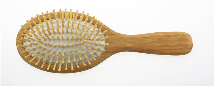 High Quality Hair Comb Bamboo Airbag Massage Comb carbonized solid wood bamboo cushion anti-static hair Brush combs travel