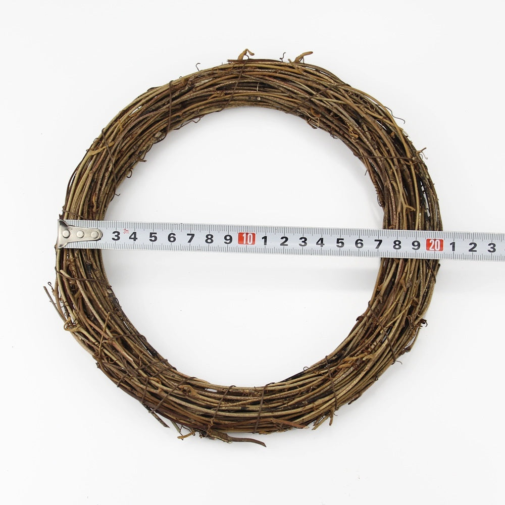 Christmas Bracelet Garland Wreath Rattan Window Site Layout