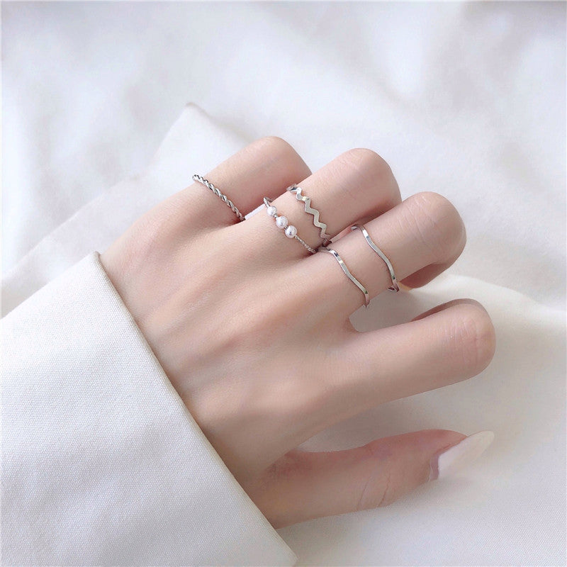Women's Korean-style Ins Alloy Butterfly Ring
