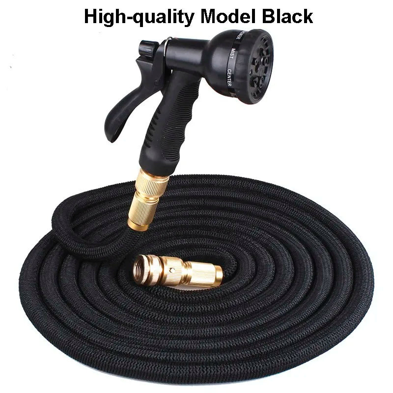 Free shipping 25Ft-200Ft Garden Hose Expandable Magic Flexible Water Hose Eu Hose Plastic Hoses Pipe With Spray Gun To Watering