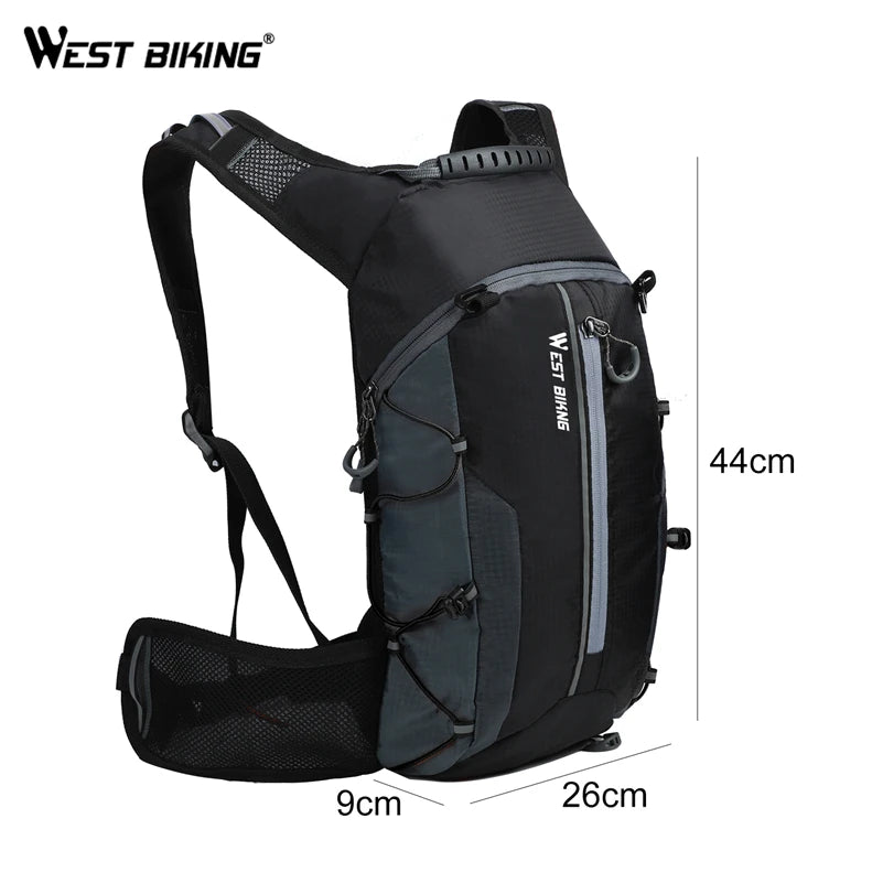 Waterproof backpack breathable 10L