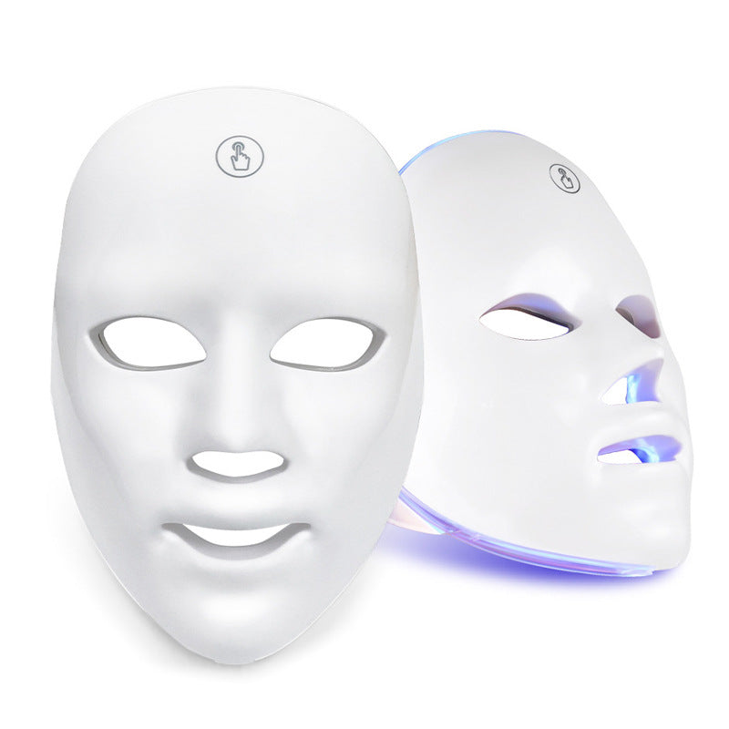 New beauty mask colorful LED light beauty instrument facial mask beauty home photon rejuvenation instrument introduction instrument