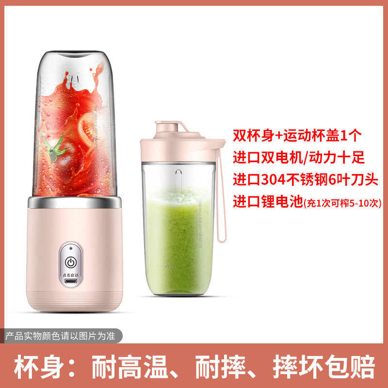 Cross-border Juicing Cup Chigo Home Juicer Portable Small Student Fully Automatic Multi-Function Mini Juice Cup