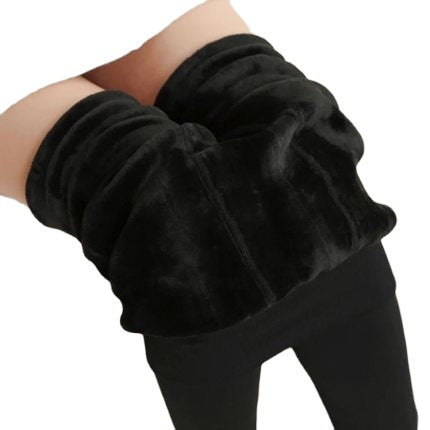 Winter High Waist Velvet Padded Thickened Outer Wear Leggings Women's Autumn Winter Large Size Slimming Slim-Fit Cotton Pants Step-on Pantyhose