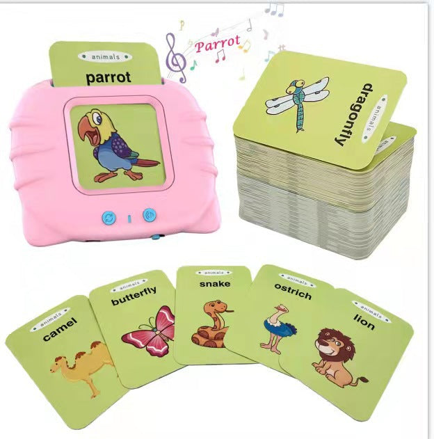 Pure English Puzzle Enlightenment Card Early Education Machine Card Children's Card Machine Audio Learning Machine Toys Foreign Trade Cross-border