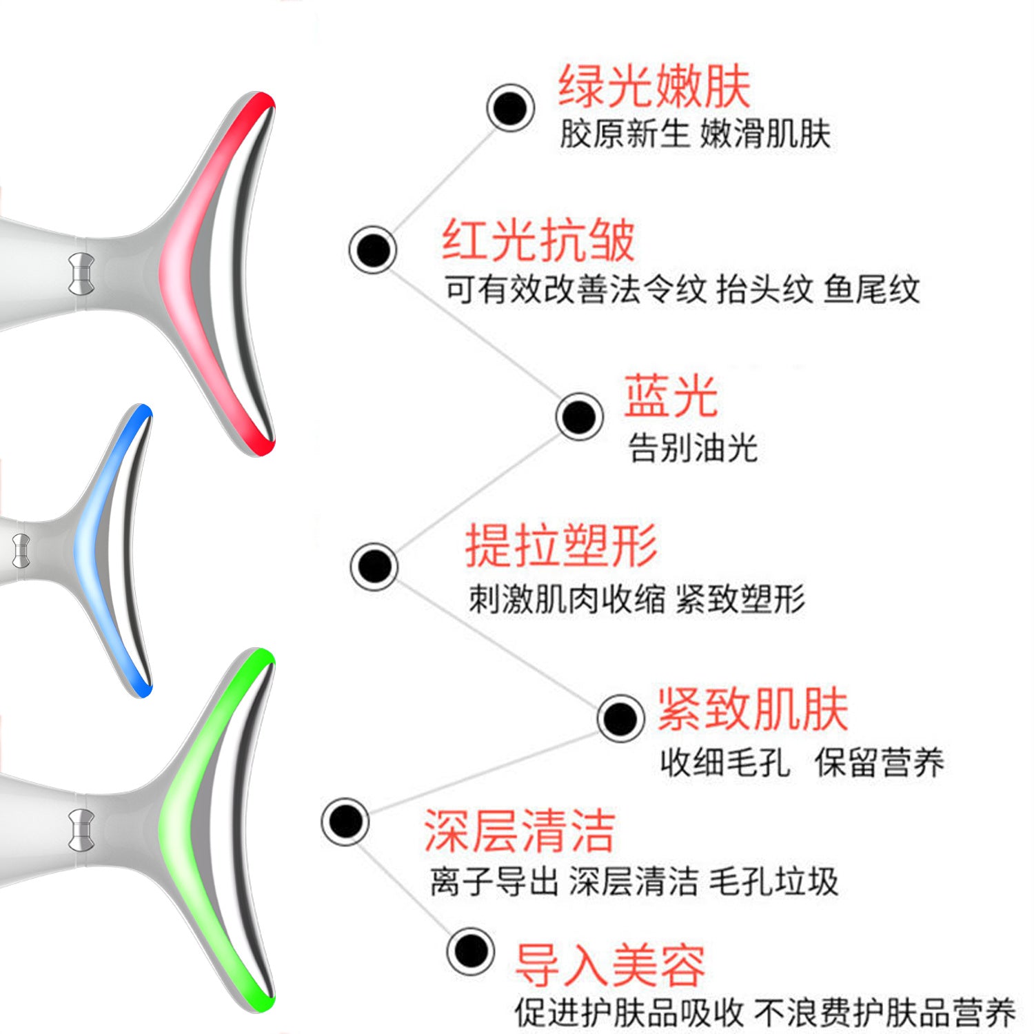 Cross-border neck beauty instrument, neck beauty instrument, neck pattern instrument, microcurrent neck and face dual-use nasolabial wrinkles, neck pattern massage instrument
