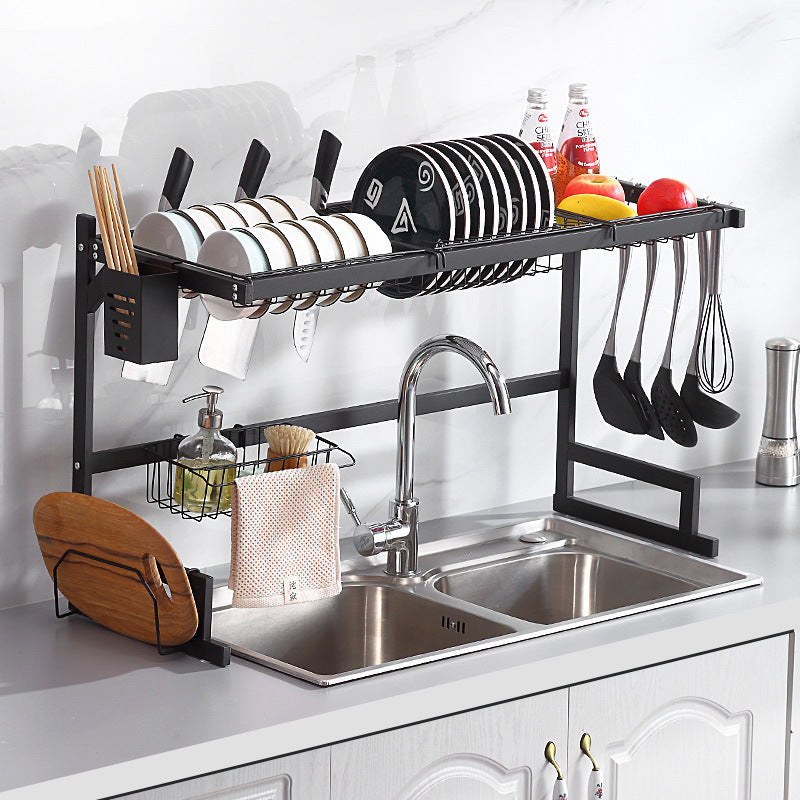 Kitchen sink rack kitchen sink dish drying rack kitchen utensil rack multifunctional storage rack