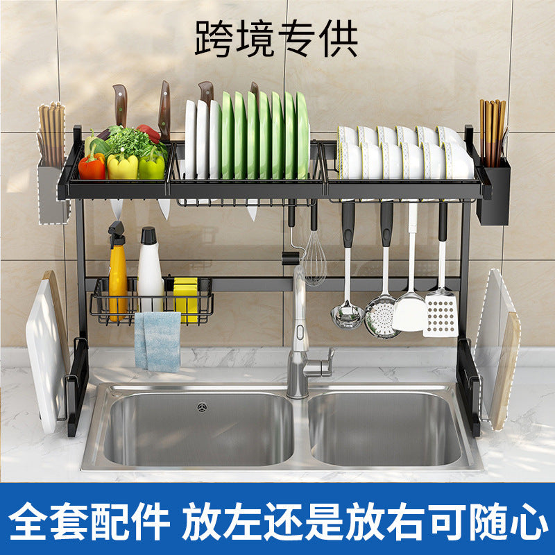 Kitchen sink rack kitchen sink dish drying rack kitchen utensil rack multifunctional storage rack