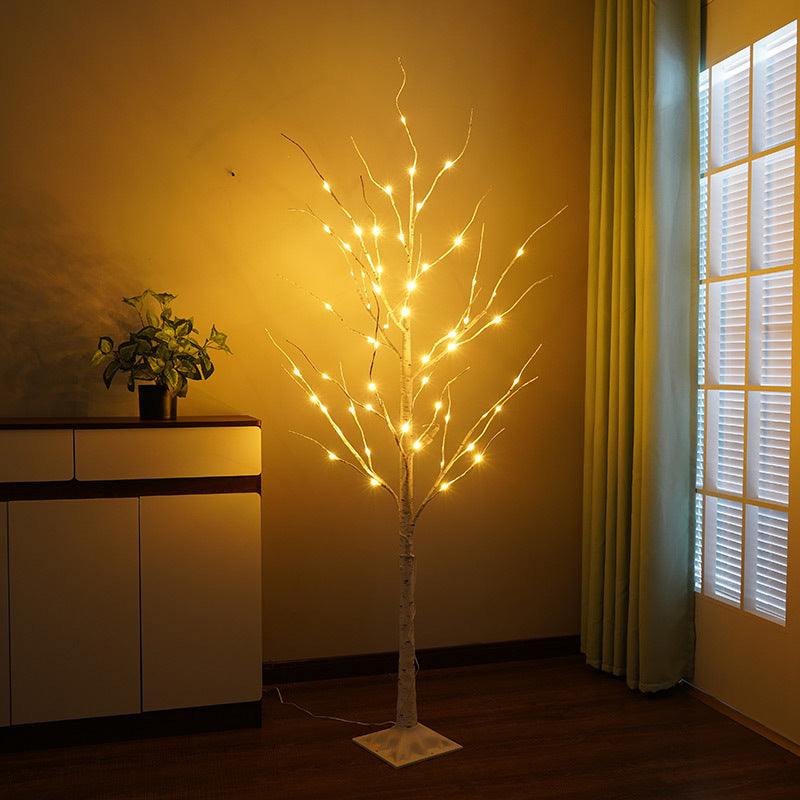 Tree Lights LED Christmas Birch Tree Home Decor Lights Indoor Bedroom Room Party Arrangement Landscape Glowing Tree