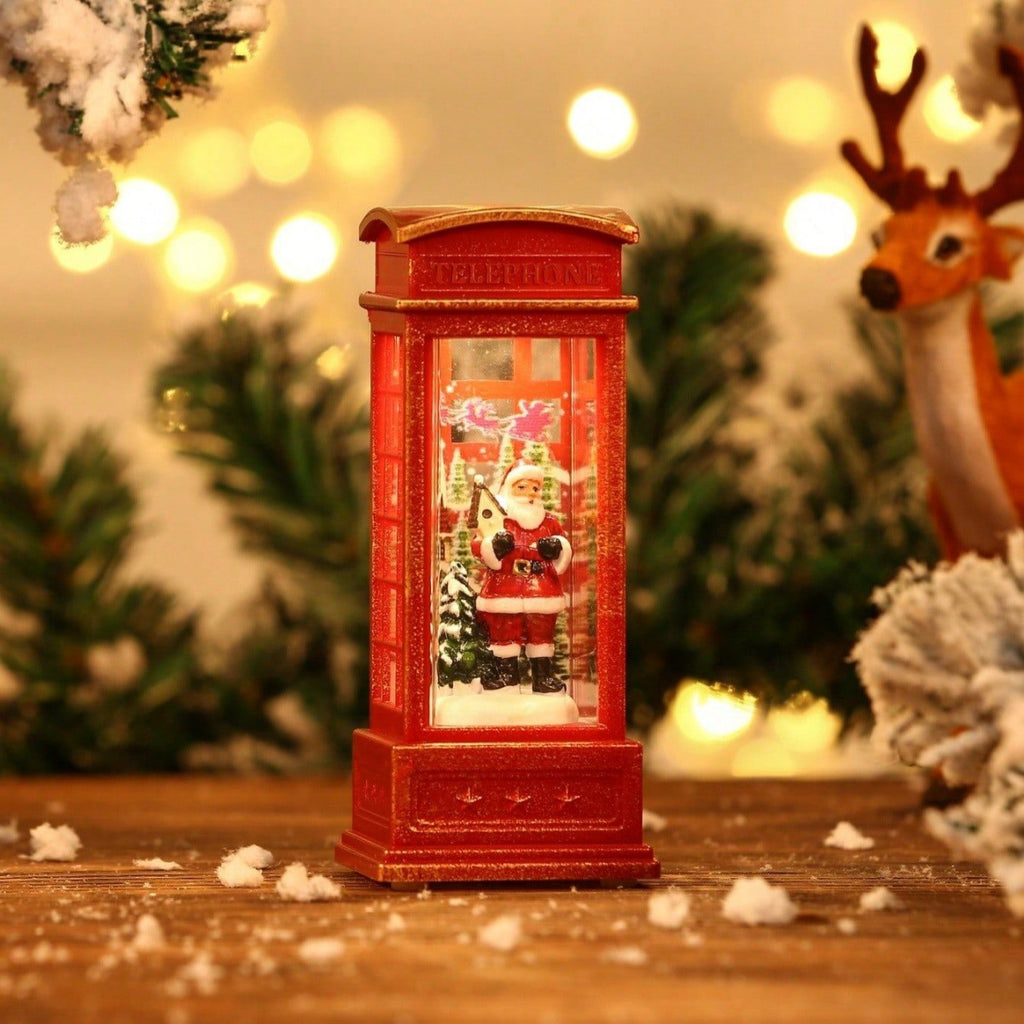 Christmas glowing candle lights creative small wind lights night lights ornaments Christmas children's gifts window decorations