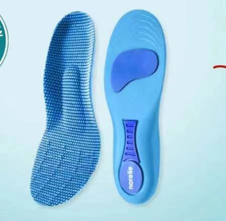Sports insoles for shock absorption, arch protection, breathable, sweat absorption, deodorization, comfortable for basketball and badminton
