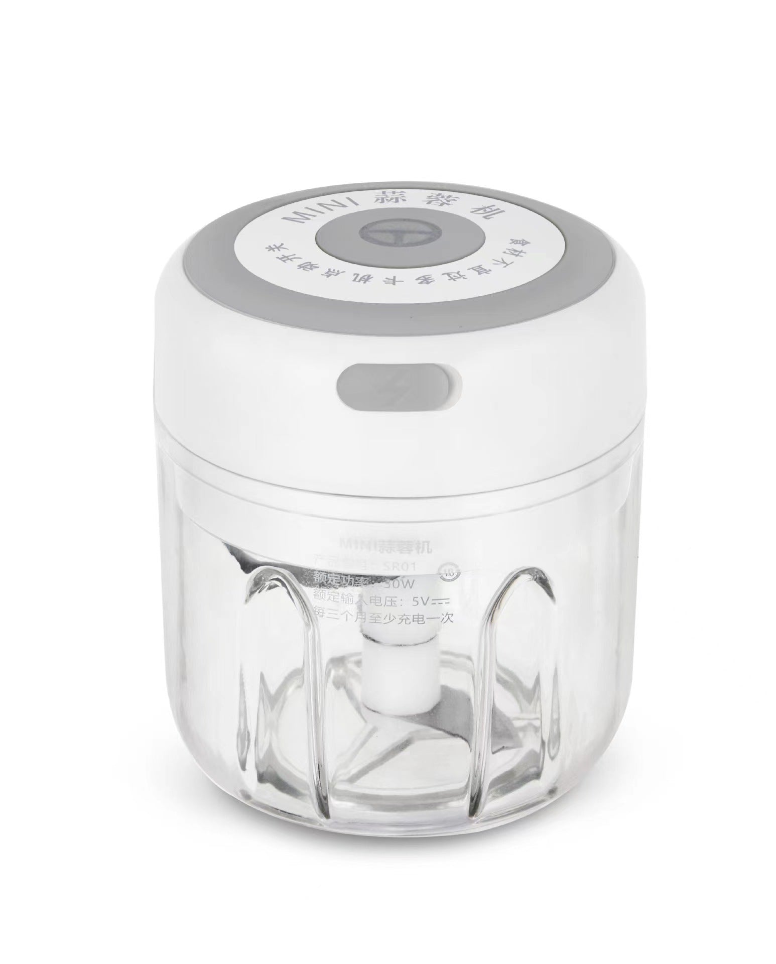 Electric Garlic Press Garlic Press Automatic Garlic Machine Kitchen Artifact Baby Food Supplement Wireless Electric Garlic Machine