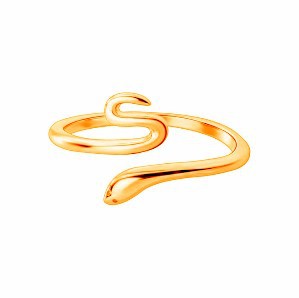 Smart snake ring open ring female Japanese and Korean temperament simple fashion ring Korean personality snake ring female