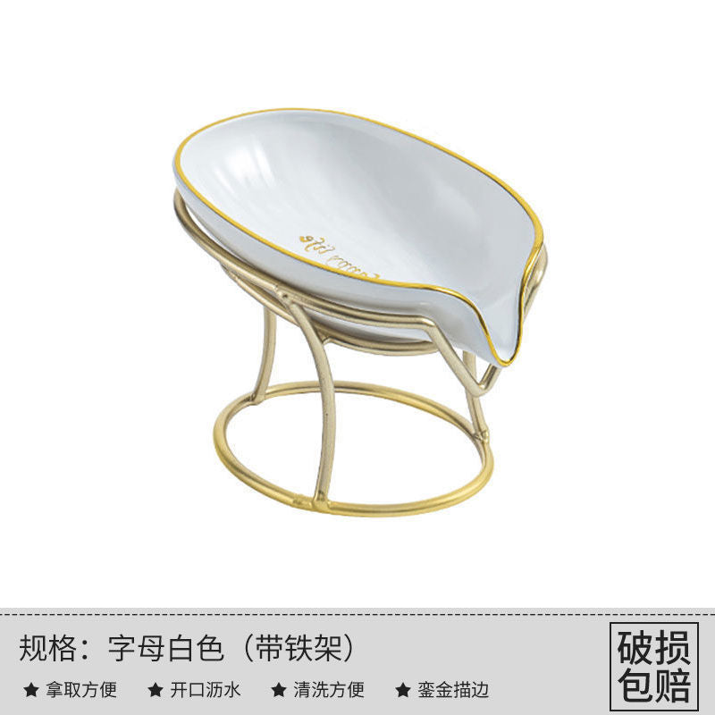 Customized light luxury wrought iron soap box can be printed with logo inner box outer box printing factory direct supply quality assurance large quantity and excellent price