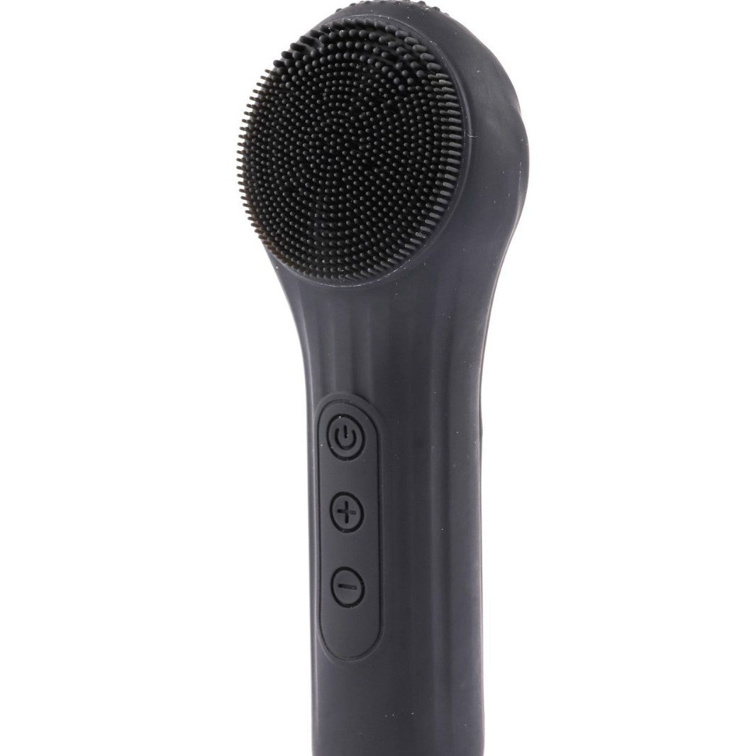 Cross-border new electric face wash beauty massage ultrasonic face pore cleaning brush waterproof silicone cleansing instrument