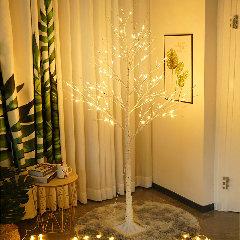 Tree Lights LED Christmas Birch Tree Home Decor Lights Indoor Bedroom Room Party Arrangement Landscape Glowing Tree