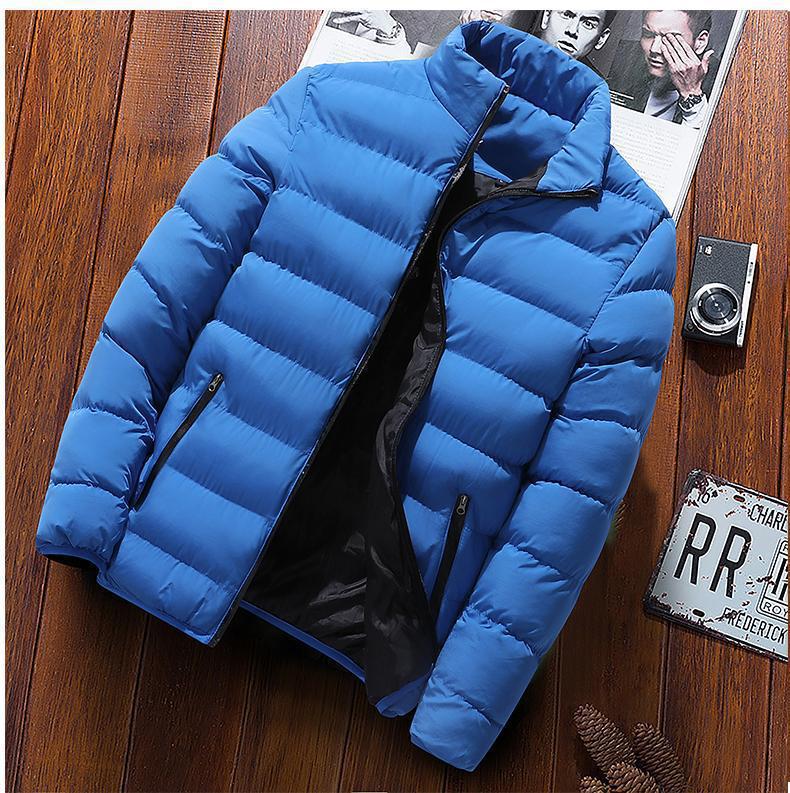Men's cotton thick loose casual cotton coat trendy winter all-match handsome warm cotton clothing
