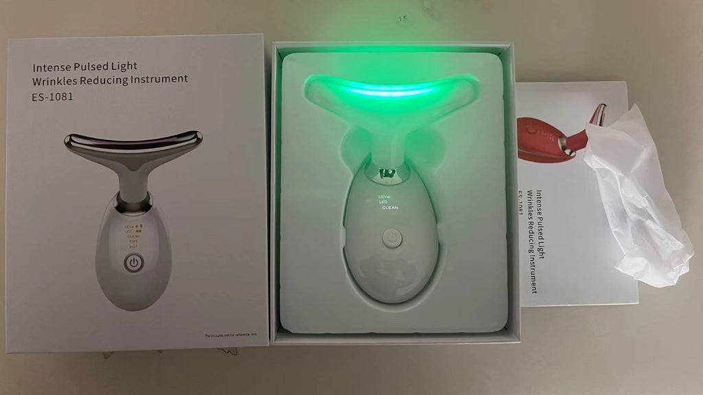 Cross-border neck beauty device, neck massager, facial massager, EMS beauty device, beauty device, source factory wholesale