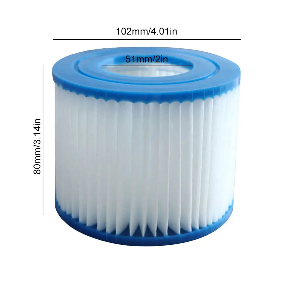 1-10pcs Replacement Swimming Pool Filter Fit for  Flowclear Size VI