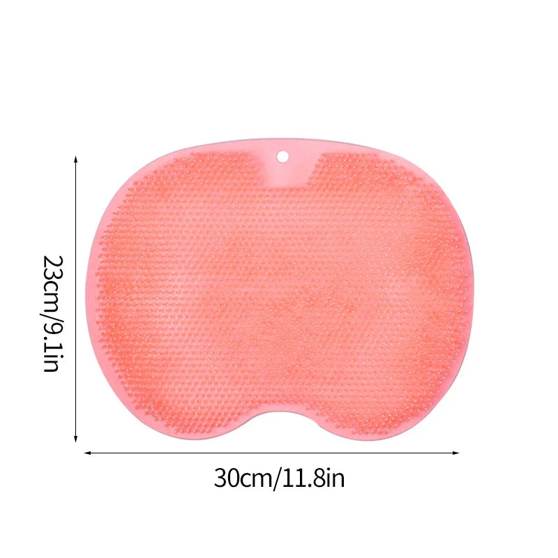 1 PC Exfoliating Shower Massage Scraper Bathroom Non-slip Bath Mat