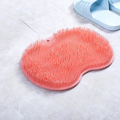 1 PC Exfoliating Shower Massage Scraper Bathroom Non-slip Bath Mat