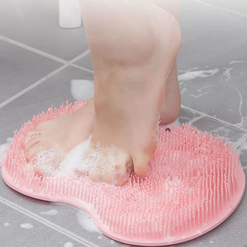 1 PC Exfoliating Shower Massage Scraper Bathroom Non-slip Bath Mat