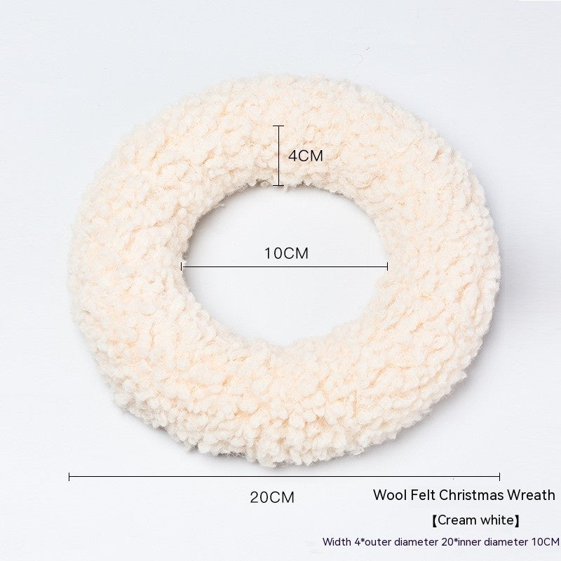 Christmas Bracelet Garland Wreath Rattan Window Site Layout