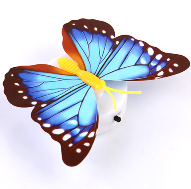 Decorative Glowing Butterfly  Creative Pasteable Night Light