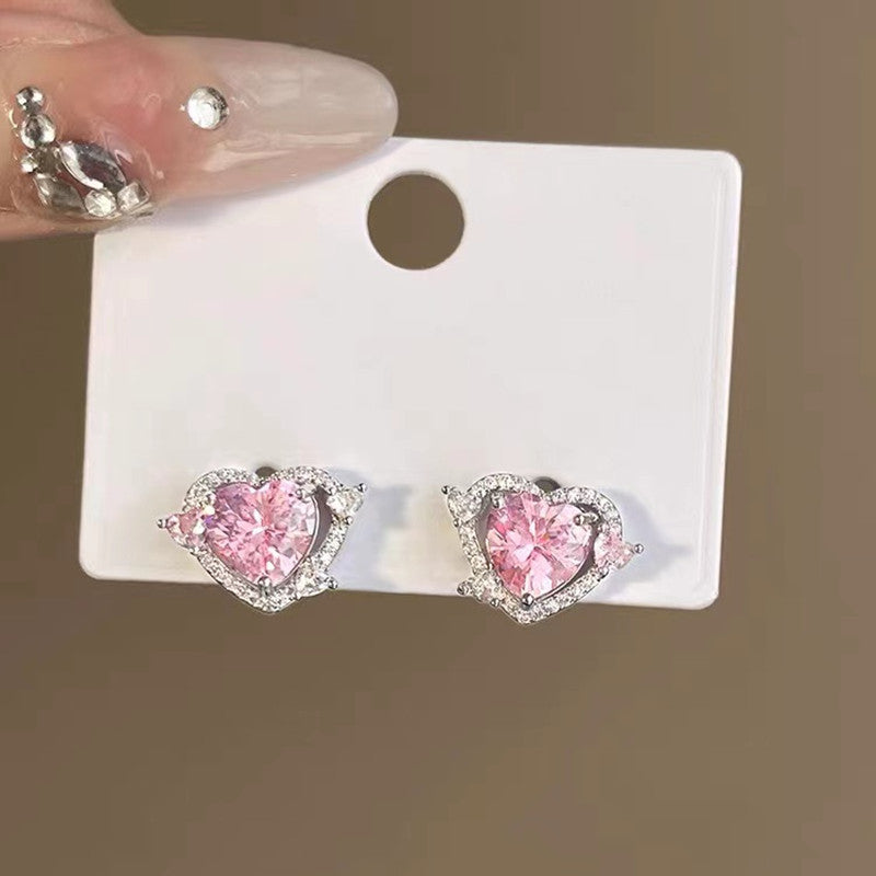 Guardian Heart Trendy Stud Earrings For Women