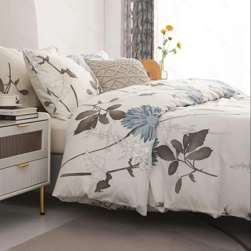 Haoyijia Big  Flower Duvet Cover