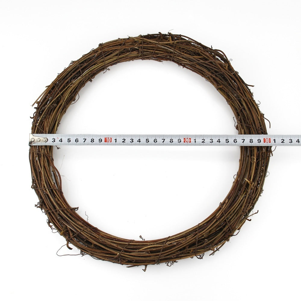 Christmas Bracelet Garland Wreath Rattan Window Site Layout