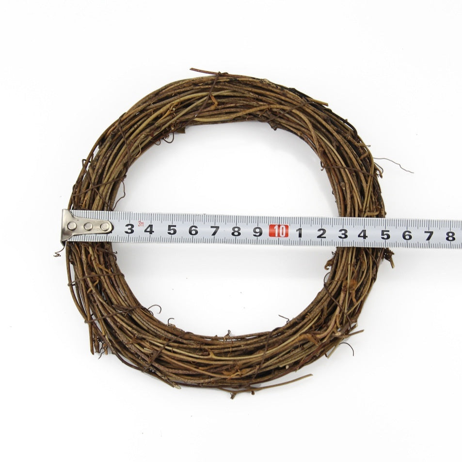 Christmas Bracelet Garland Wreath Rattan Window Site Layout