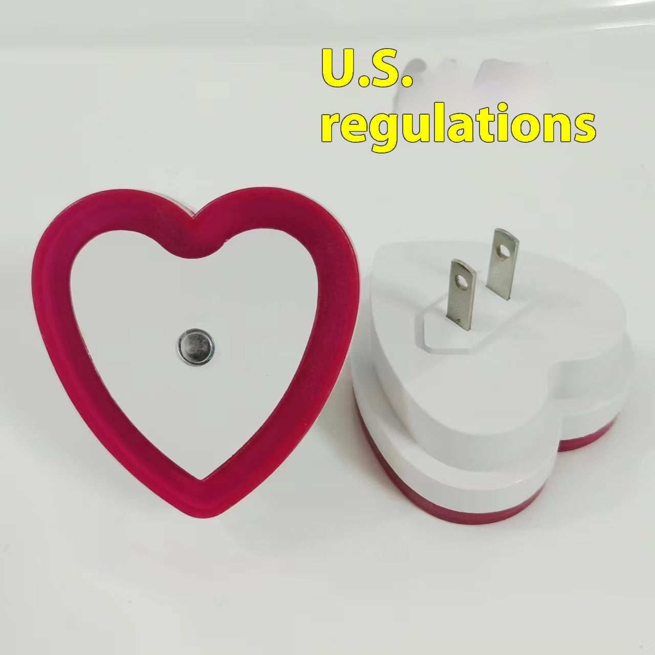 American Standard Round Led Light Control Indoor Induction Bedside Creative Smart Home Small Night Lamp