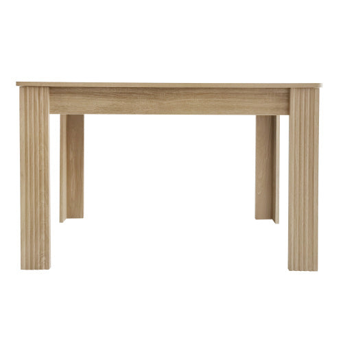 4 Seater Dining Room Table, MDF Wood Rectangle Modern Kitchen Dining,Room Furniture Unit, Small Kitchen Table,Coffee Table,Small Table For Home
