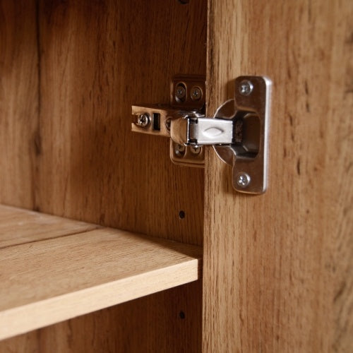 Wardrobe Set, With 4 Coat Hooks, Mirror, Shoe Cabinet, Wall-mounted Coat Rack, Upper Storage Shelf, Hallway Wardrobe With Bench Seat.