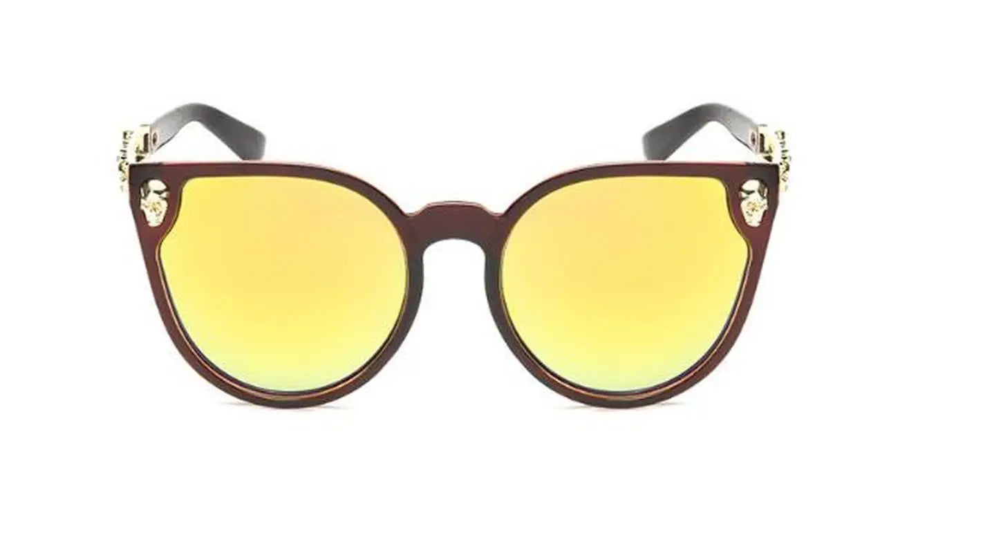 Fashion Sunglasses Women Luxury Brand Designer Classic Skull Sun Glasses For Ladies UV400 Anti-Reflective Female